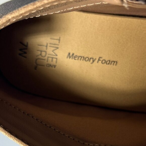 Time & Tru 7W Mocha Color Ankle Boot Sneaker Modern Sporty Minimalist Y2K - Picture 9 of 9